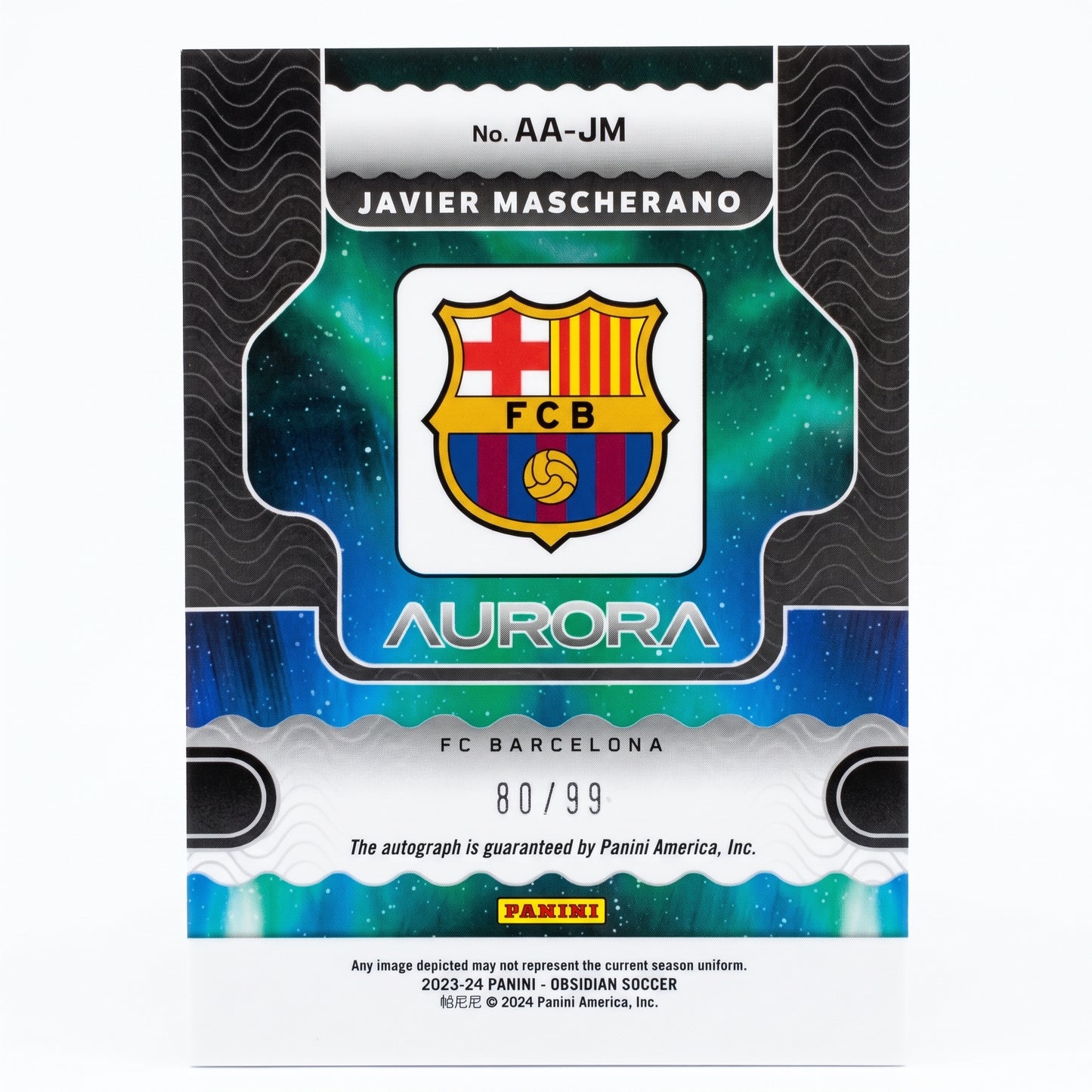 Javier Mascherano | Procards | PCS-078 | foto 2