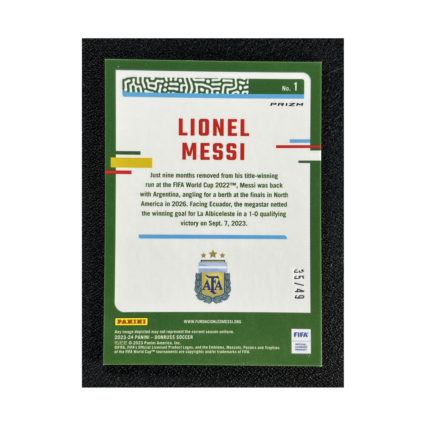 Lionel Messi | Procards | PCS-166 | foto 2