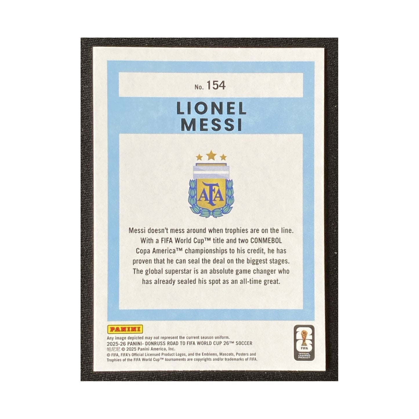 Lionel Messi | Procards | PCS-229 | foto 2