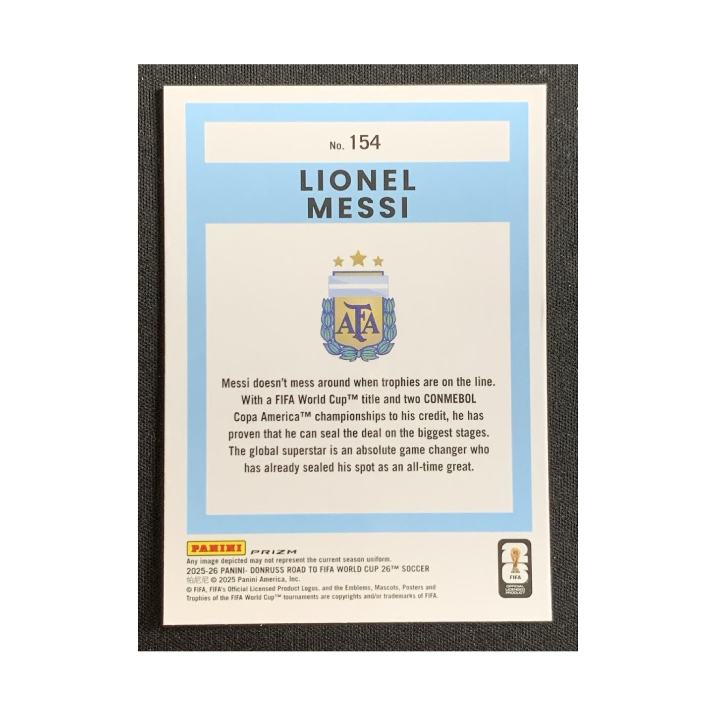 Lionel Messi | Procards | PCS-234 | foto 2