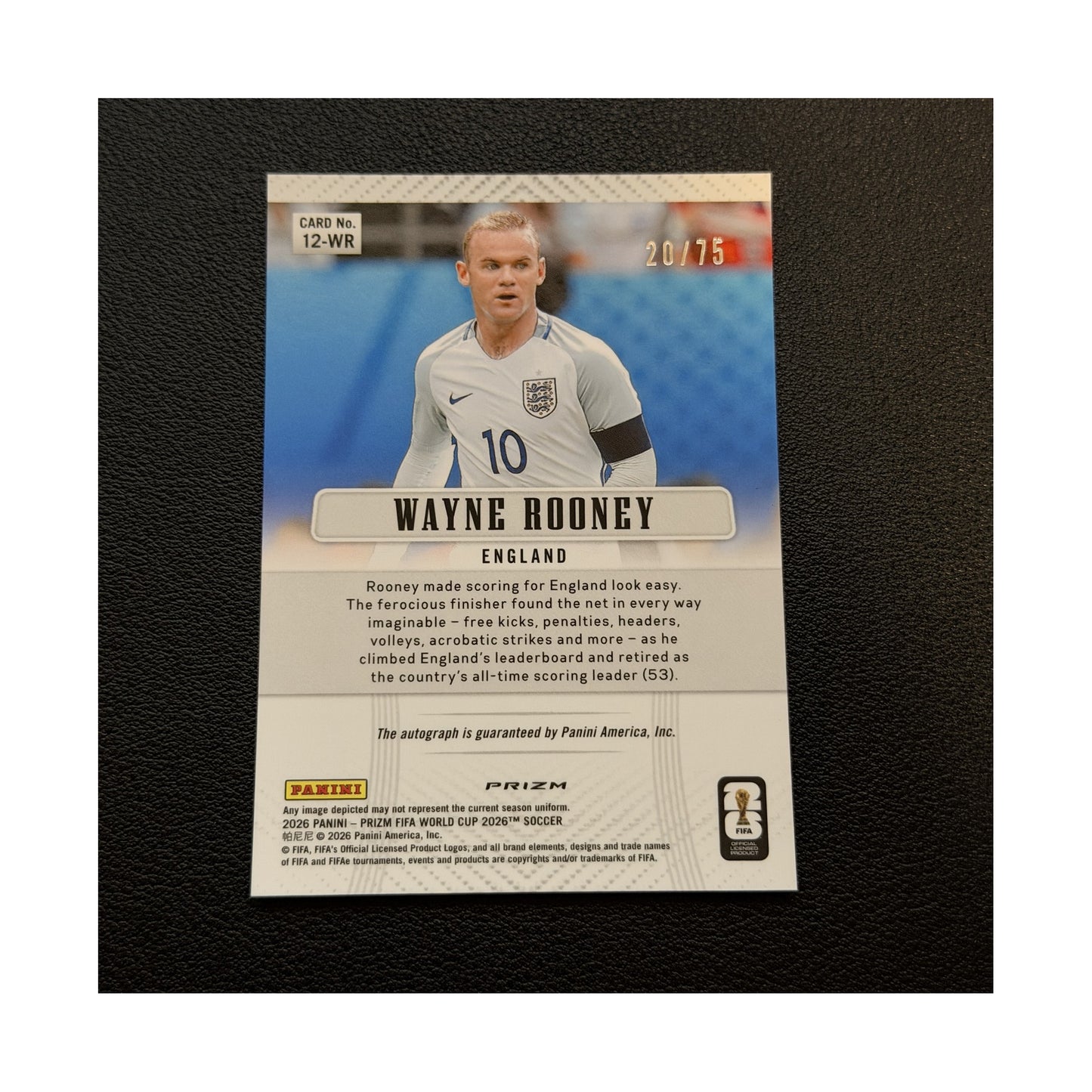 Wayne Rooney | Procards | PCS-293 | foto 2