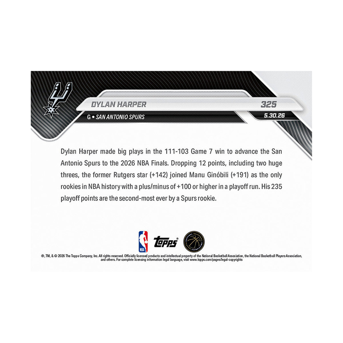 Dylan Harper | Procards | PCS-306 | foto 2