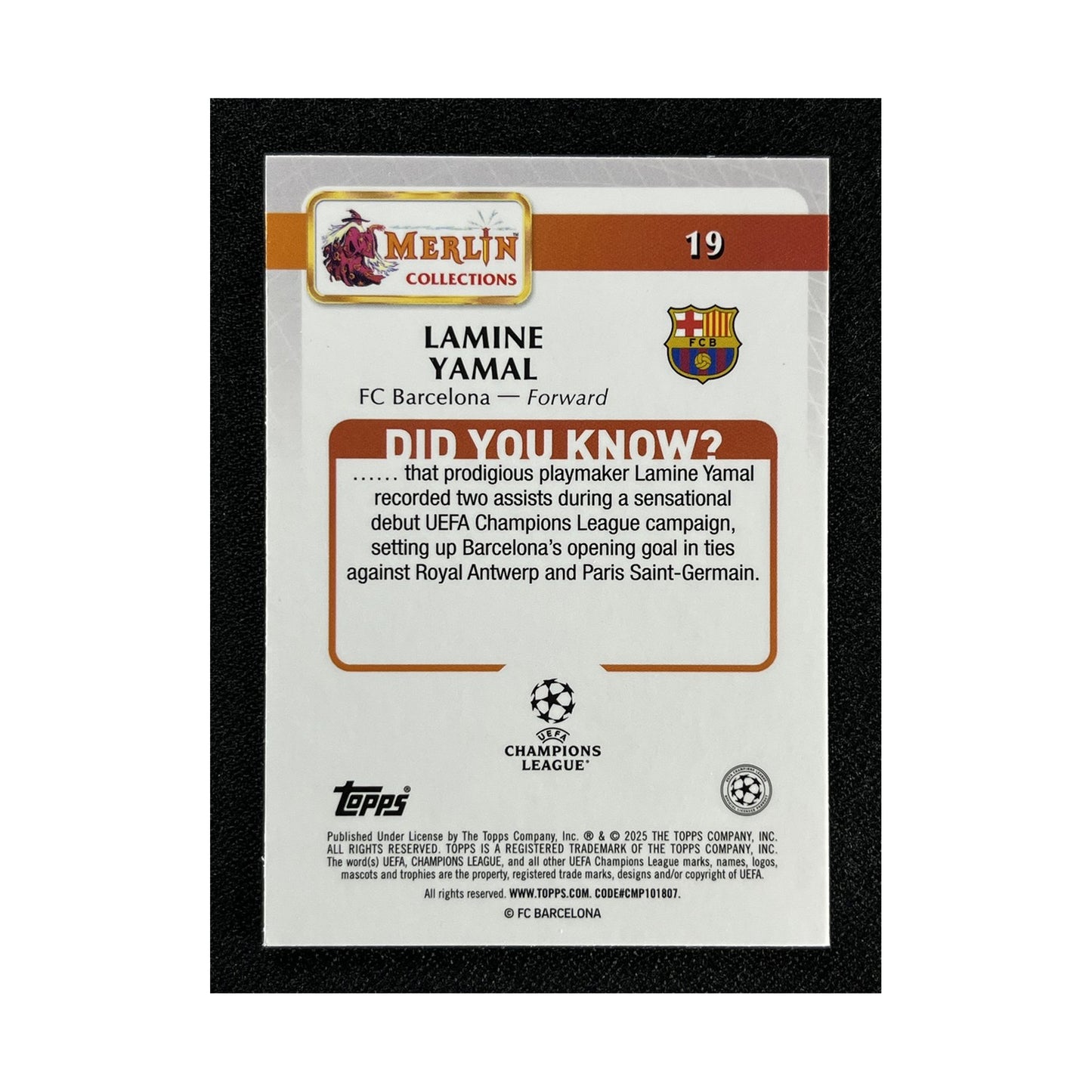 Lamine Yamal | Procards | PCS-414 | foto 2