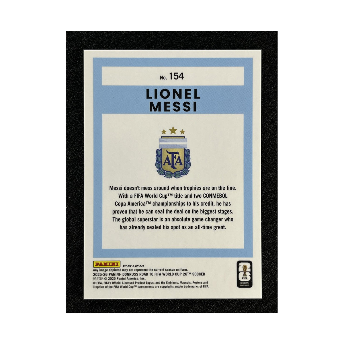 Lionel Messi | Procards | PCS-420 | foto 2