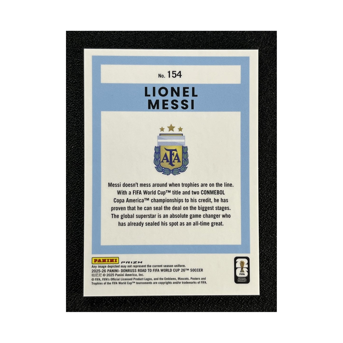 Lionel Messi | Procards | PCS-446 | foto 2
