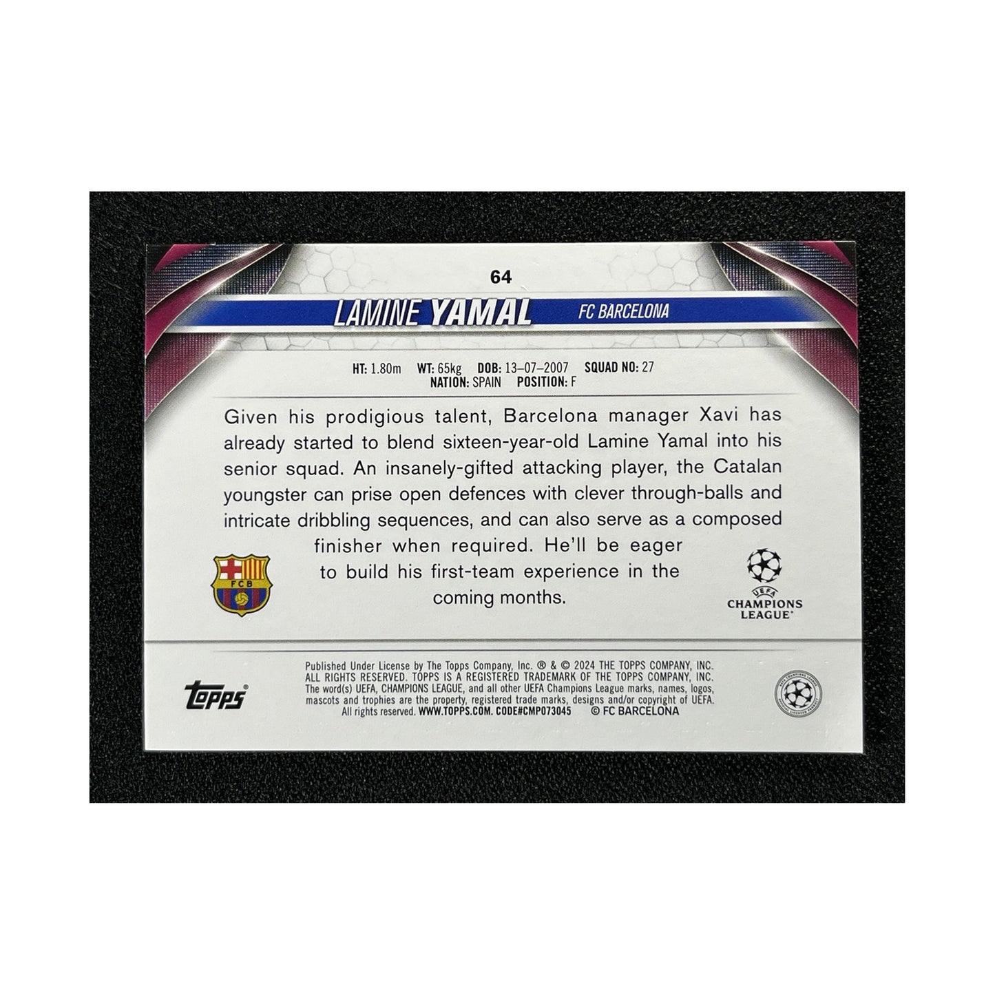 Lamine Yamal | Procards | PCS-448 | foto 2