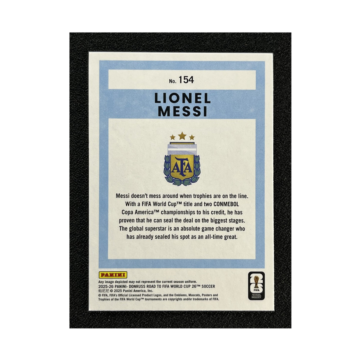 Lionel Messi | Procards | PCS-459 | foto 2