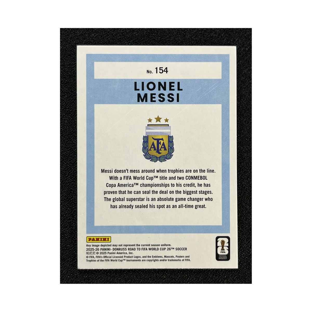 Lionel Messi | Procards | PCS-472 | foto 2