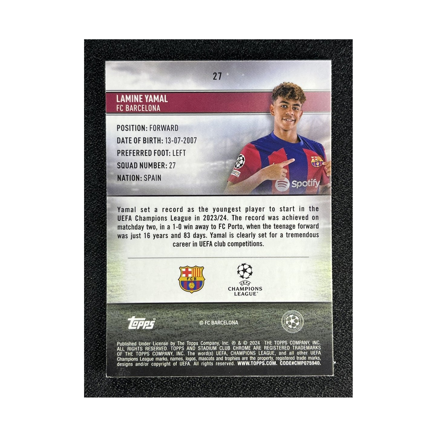 Lamine Yamal | Procards | PCS-528 | foto 2