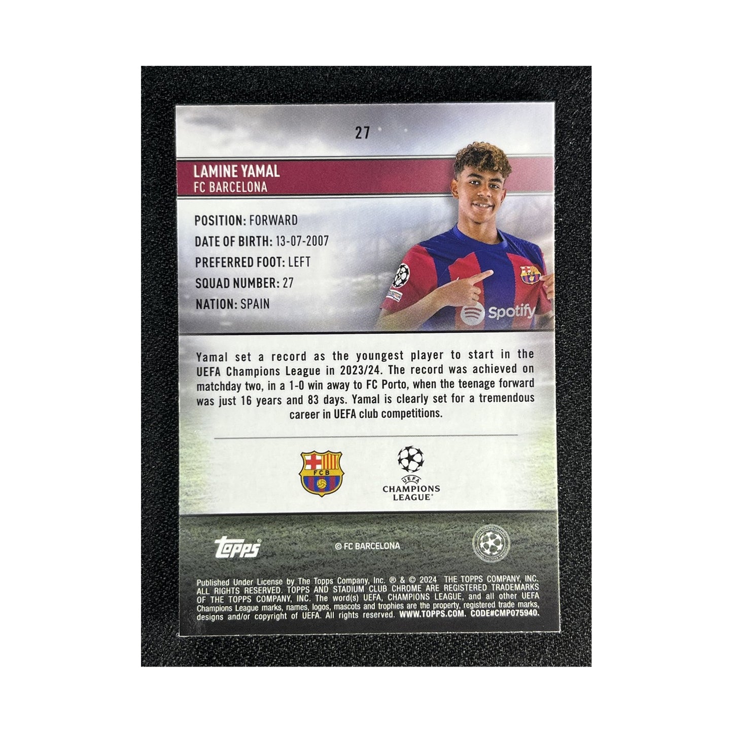Lamine Yamal | Procards | PCS-529 | foto 2