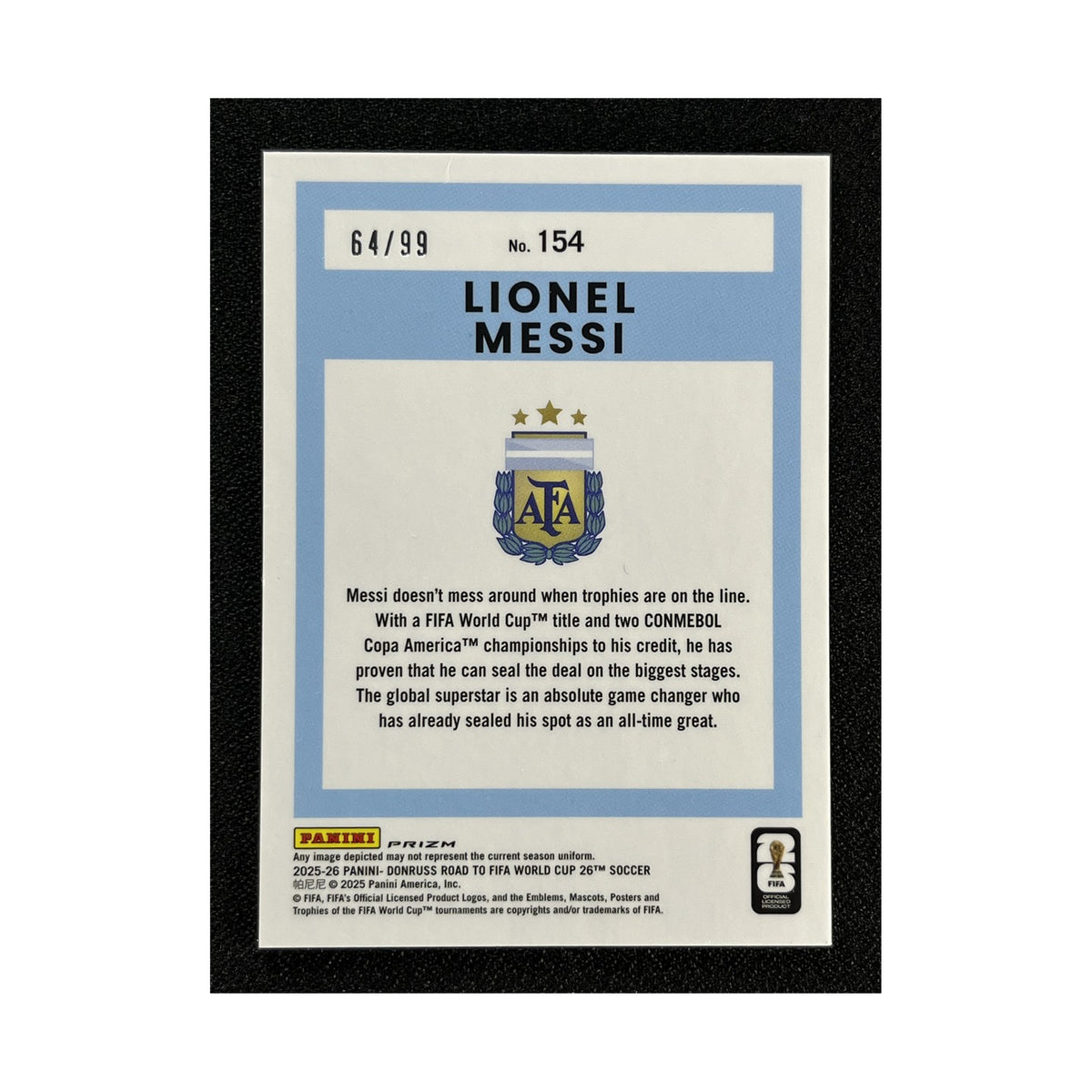 Lionel Messi | Procards | PCS-539 | foto 2