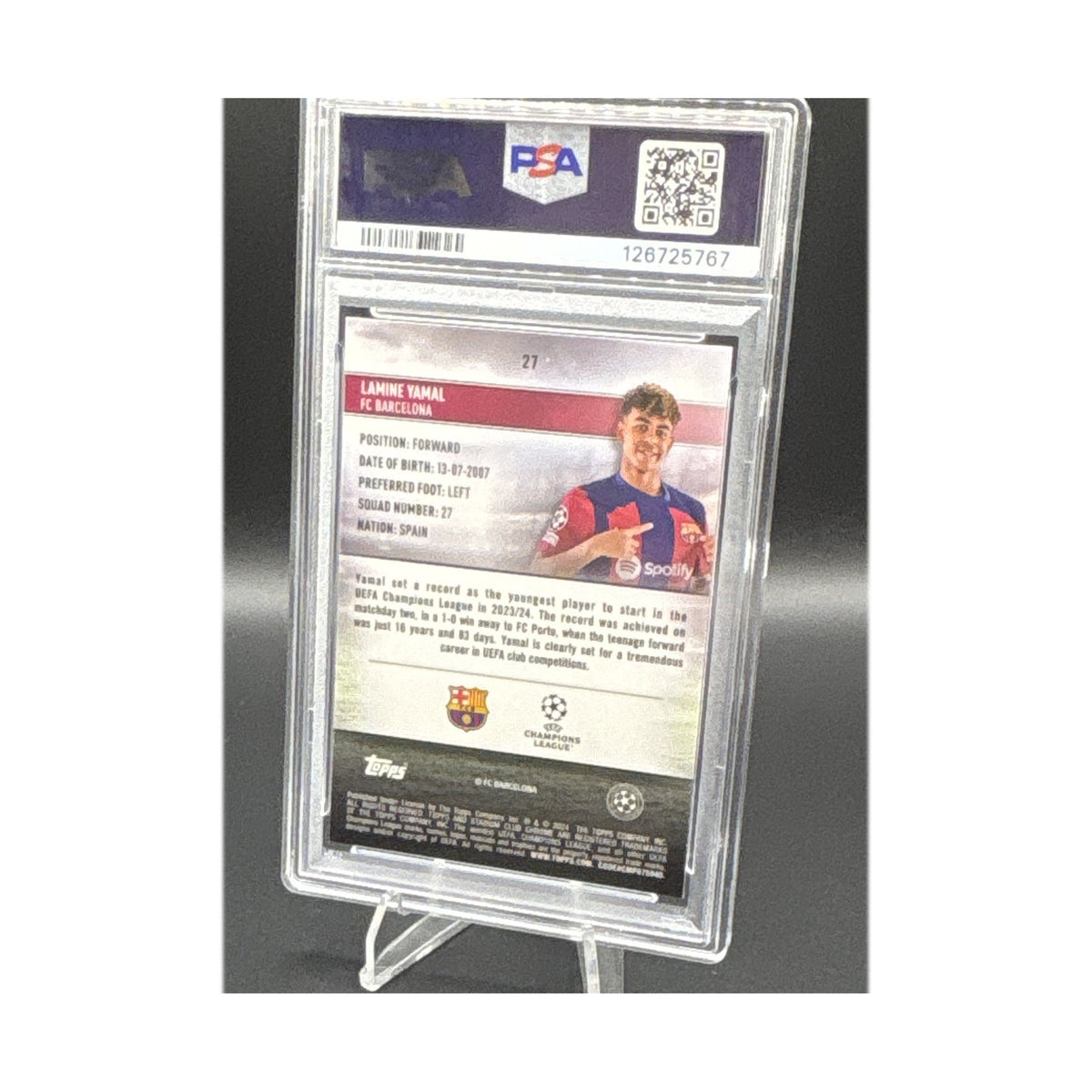 Lamine Yamal | Procards | PCS-040 | foto 2