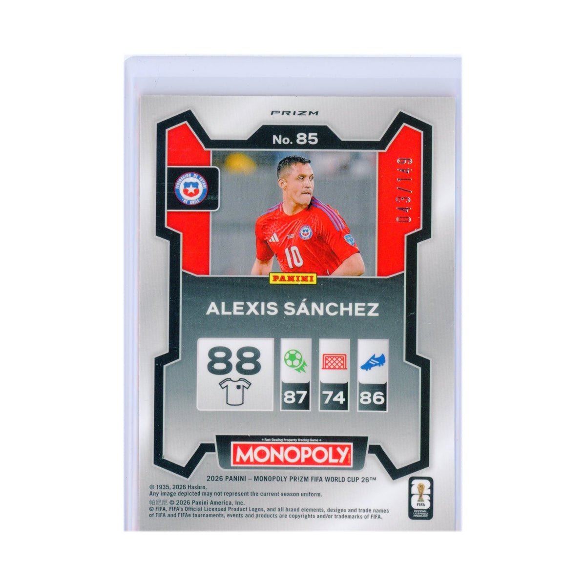 Alexis Sánchez | Procards | PCS-055 | foto 2