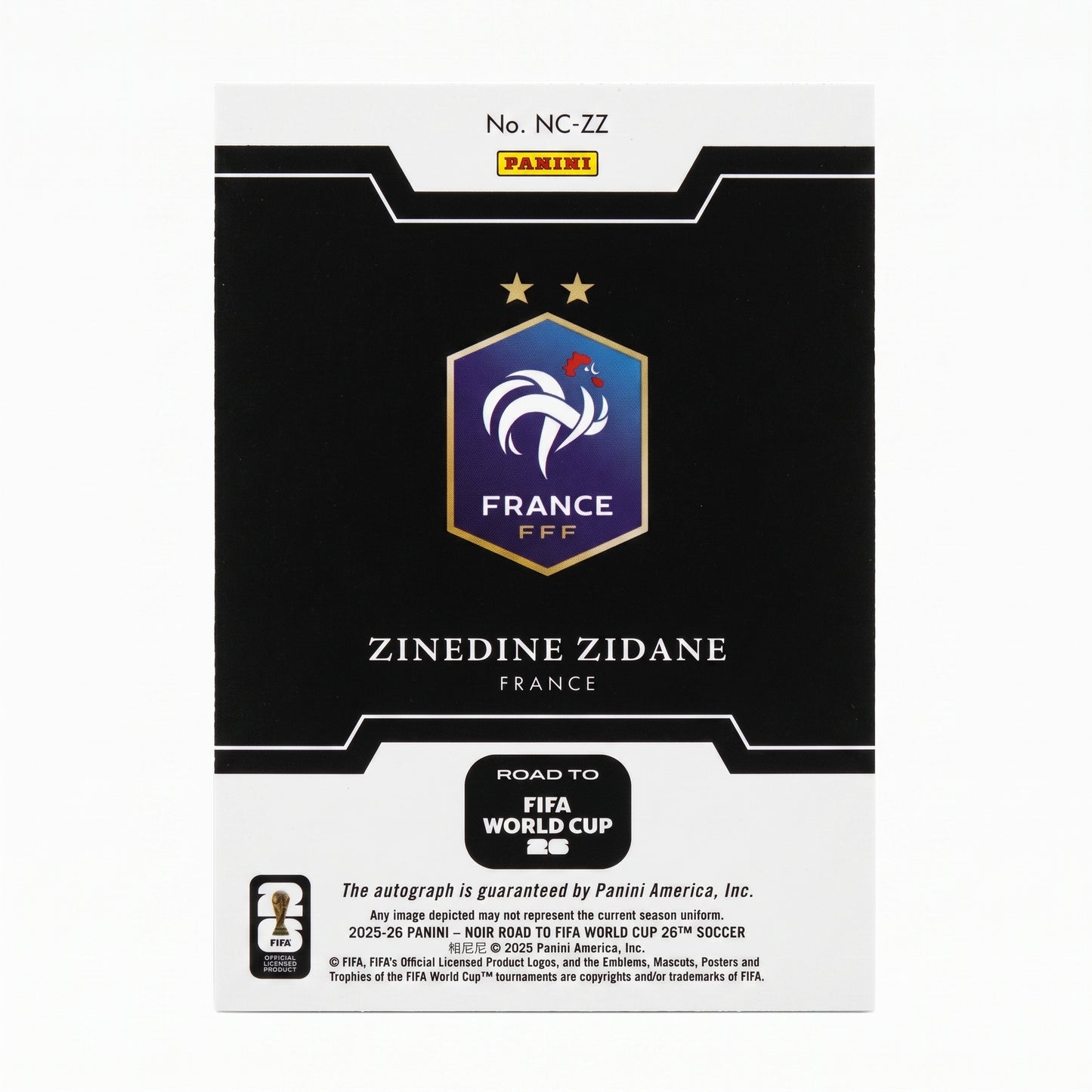 Zinedine Zidane | Procards | PCS-122 | foto 2
