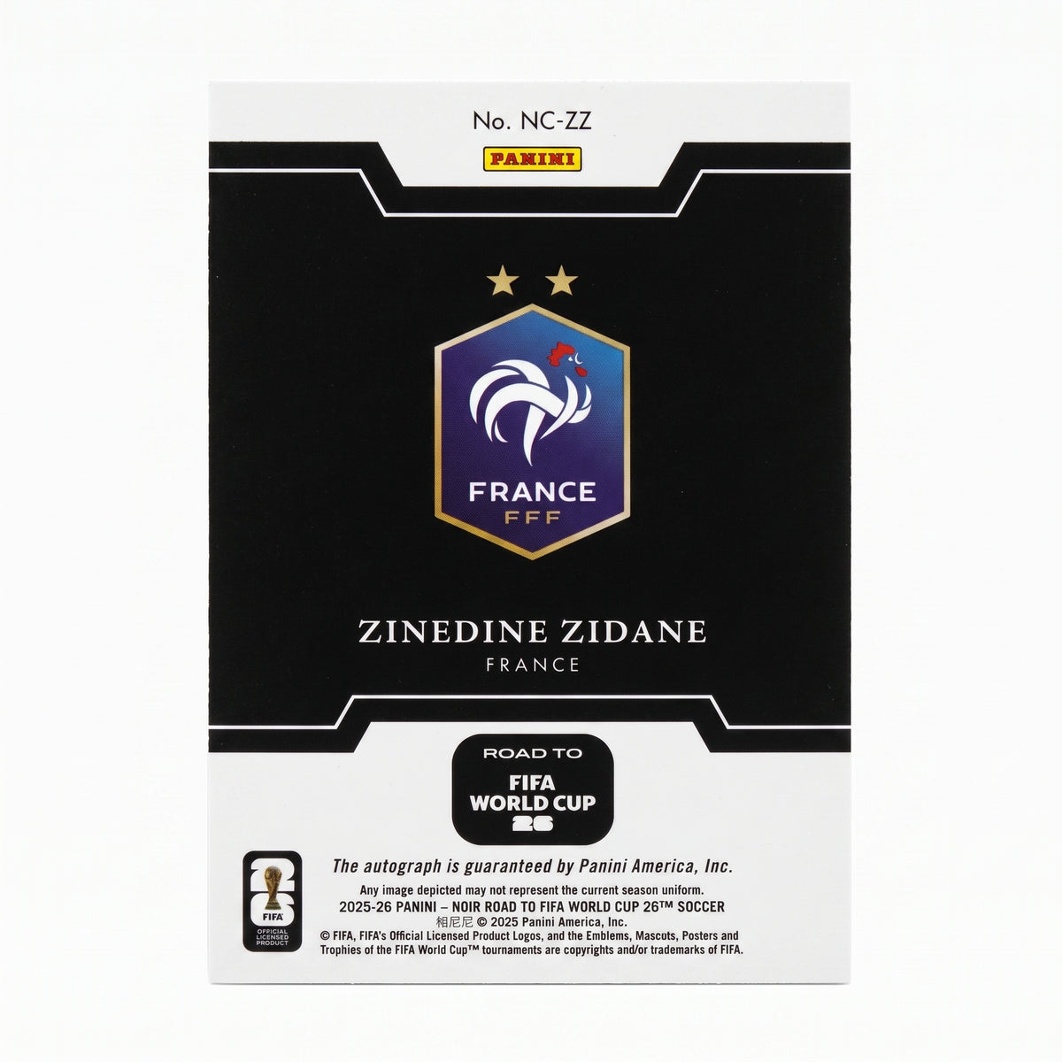 Zinedine Zidane | Procards | PCS-122 | foto 2
