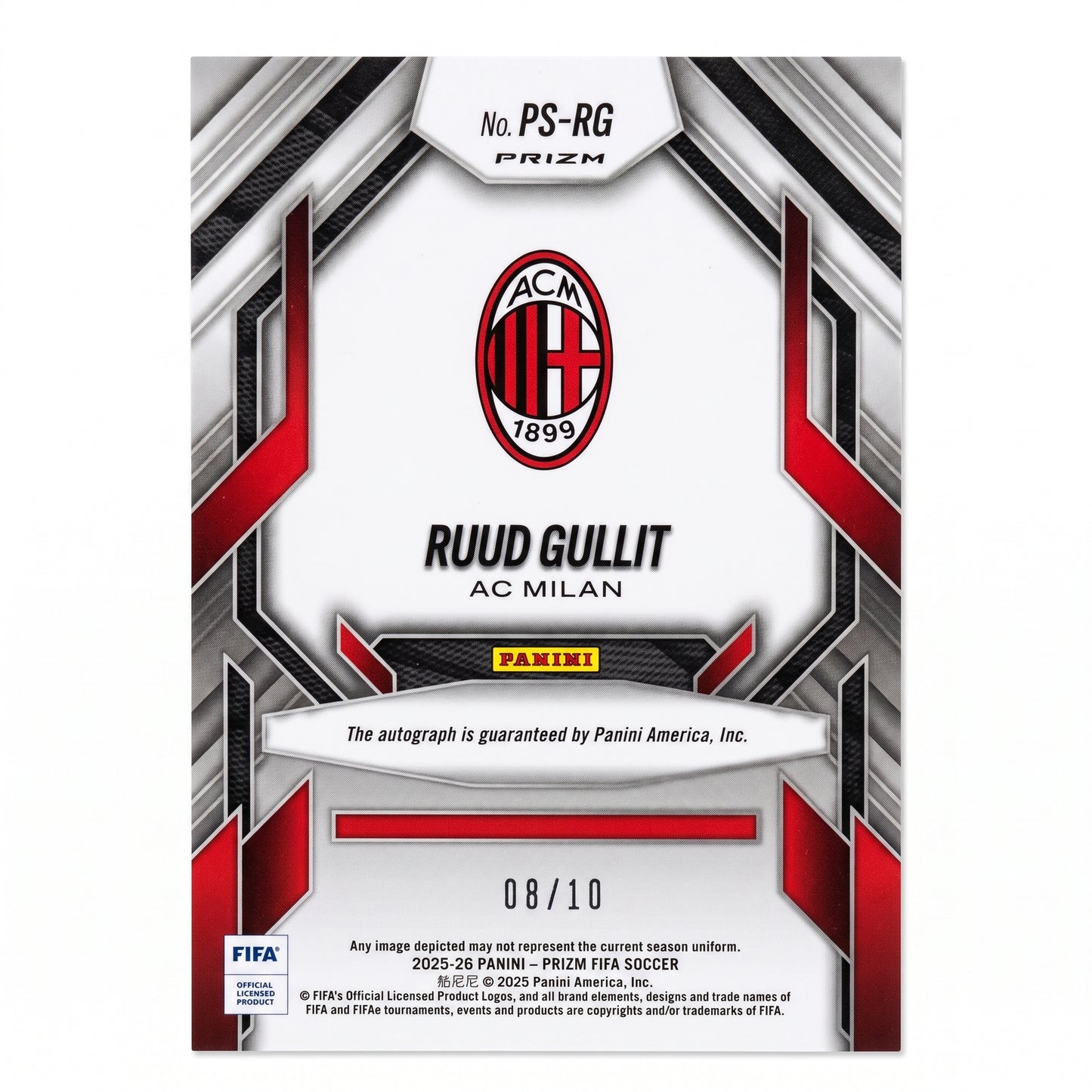 Ruud Gullit | Procards | PCS-123 | foto 2