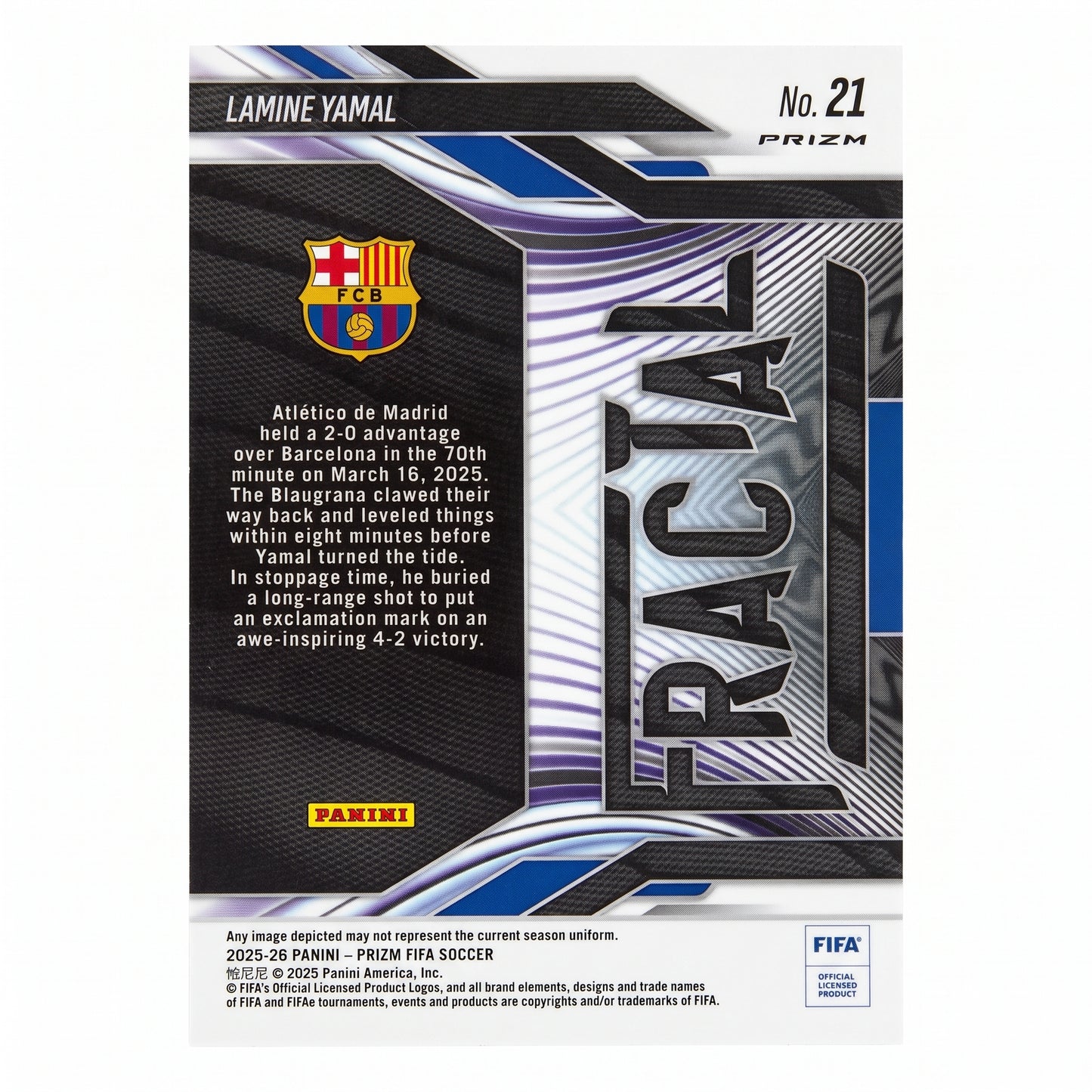 Lamine Yamal | Procards | PCS-126 | foto 2