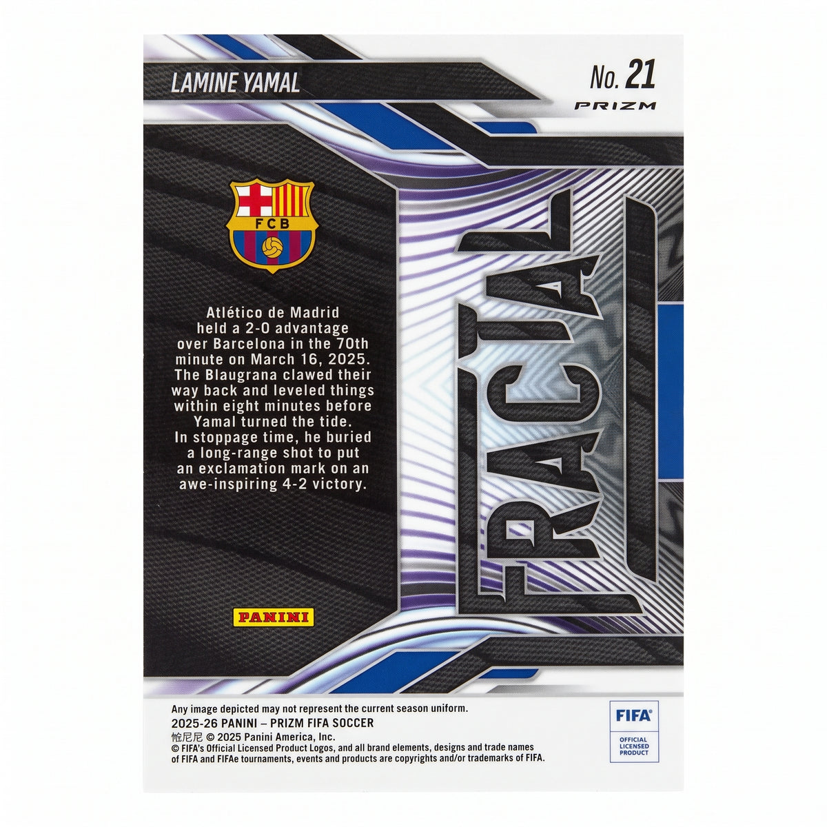 Lamine Yamal | Procards | PCS-126 | foto 2