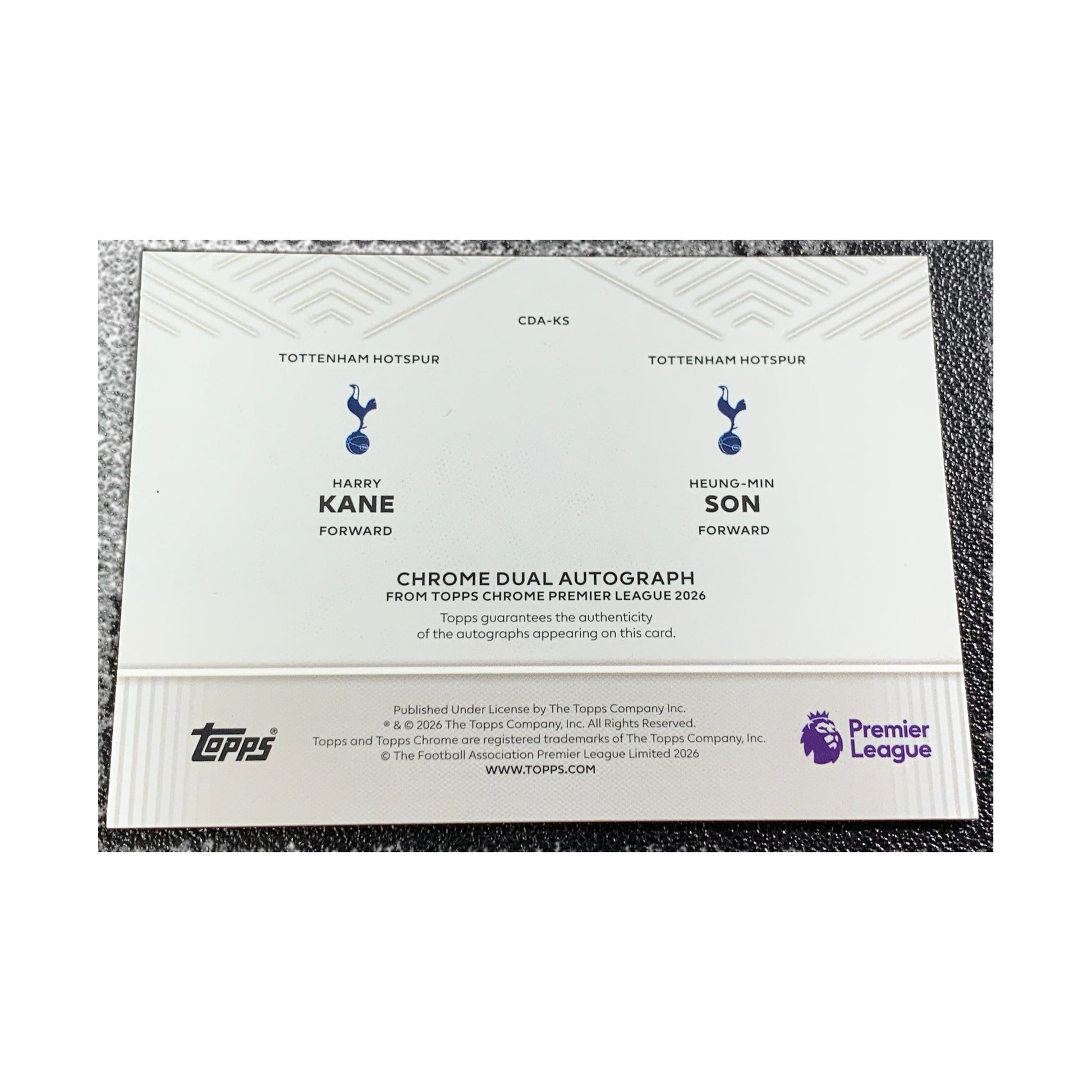 Harry Kane + Son Heung-min | Procards | PCS-131 | foto 2