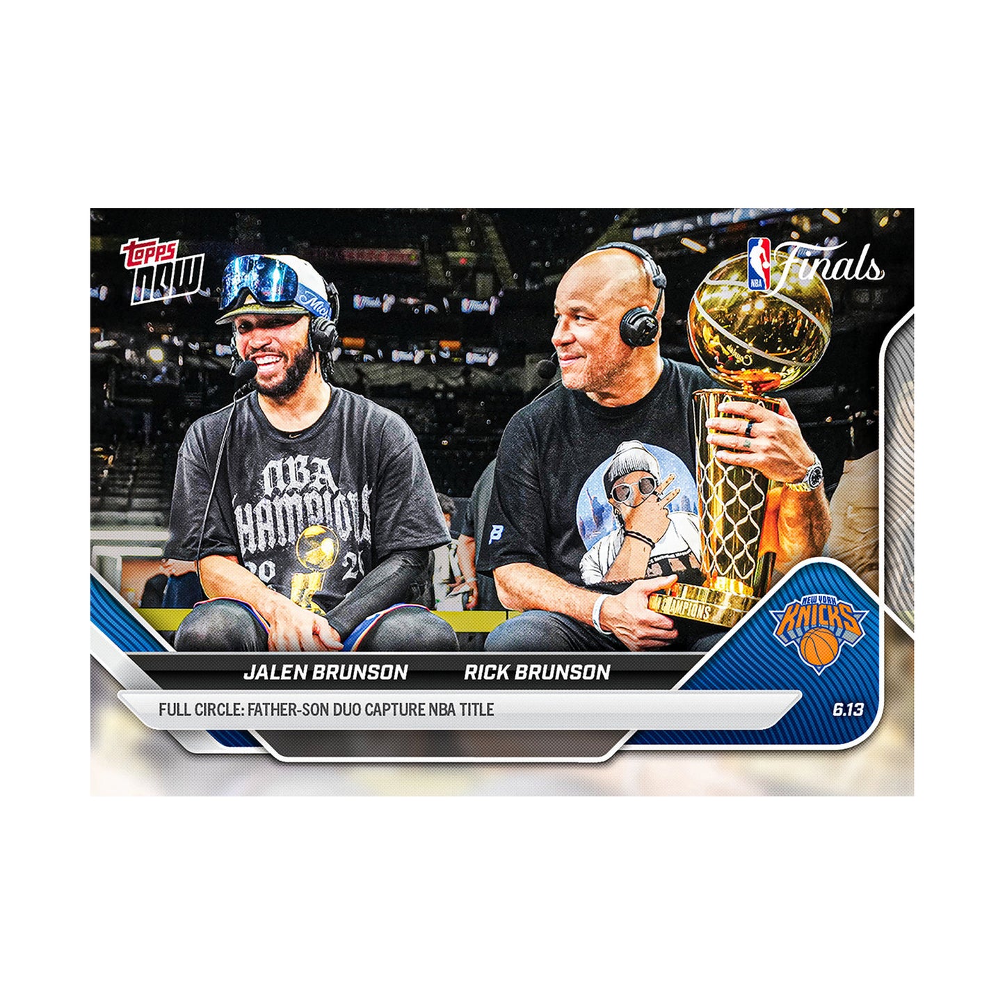 Jalen Brunson + Rick Brunson | Procards | PCS-146 | foto 1