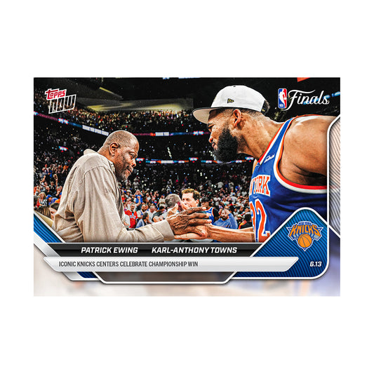Patrick Ewing + Karl-Anthony Towns | Procards | PCS-147 | foto 1
