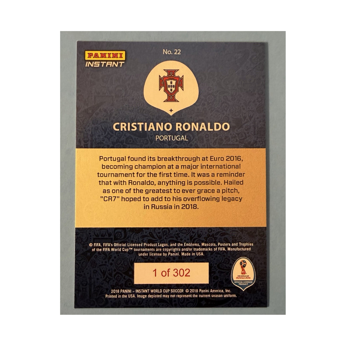 Cristiano Ronaldo | Procards | PCS-164 | foto 2