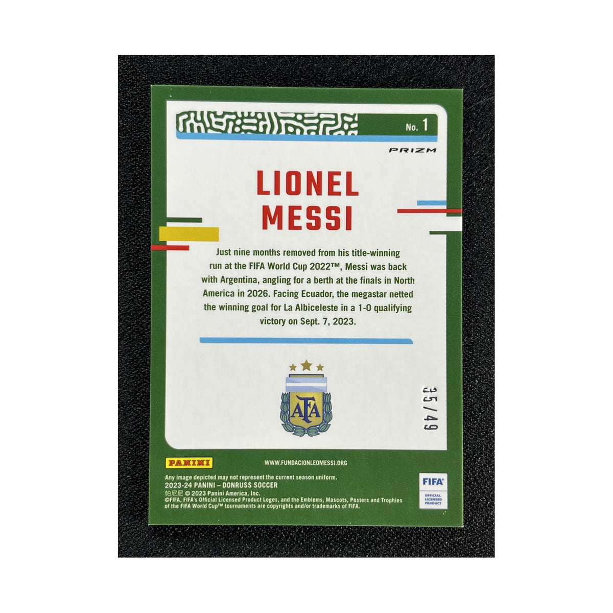 Lionel Messi | Procards | PCS-166 | foto 2