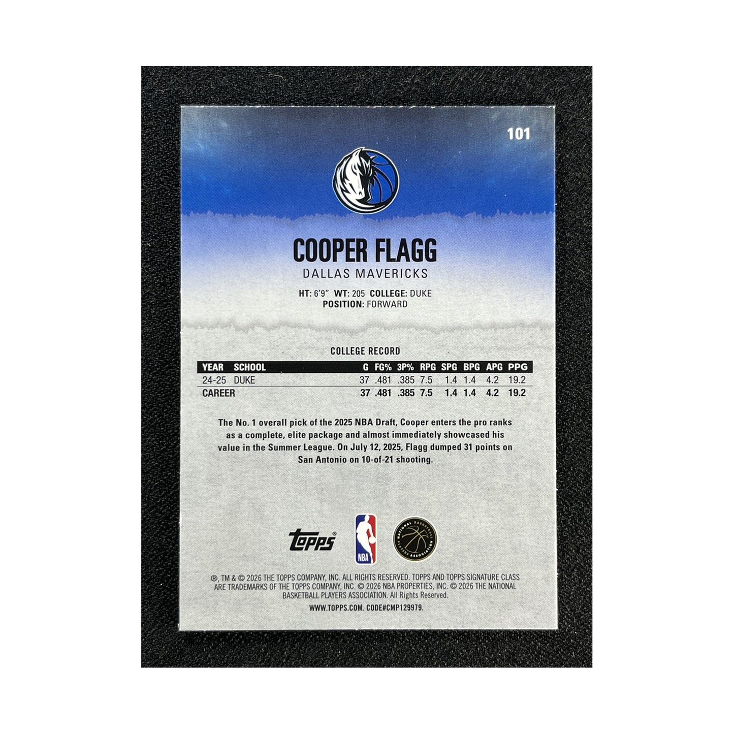 Cooper Flagg | Procards | PCS-178 | foto 2