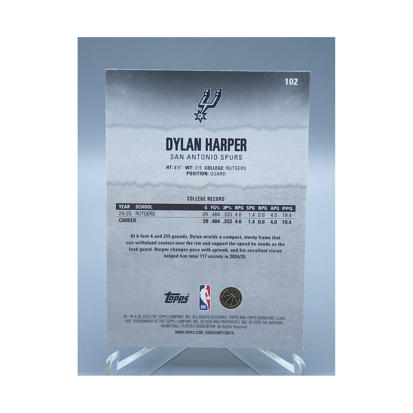 Dylan Harper | Procards | PCS-181 | foto 2