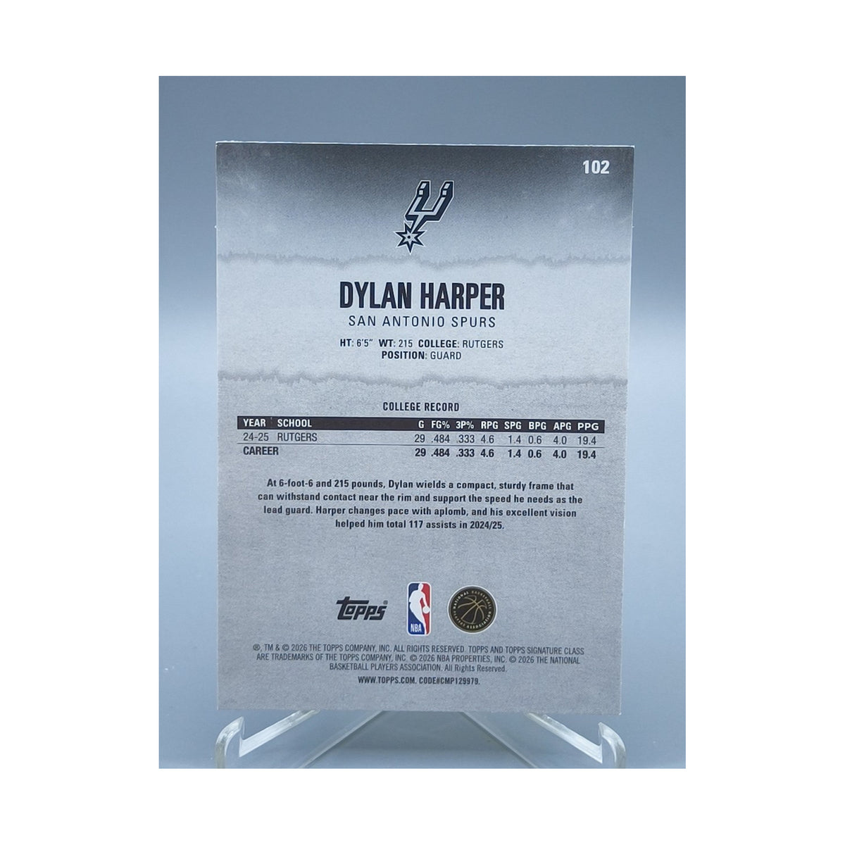 Dylan Harper | Procards | PCS-181 | foto 2