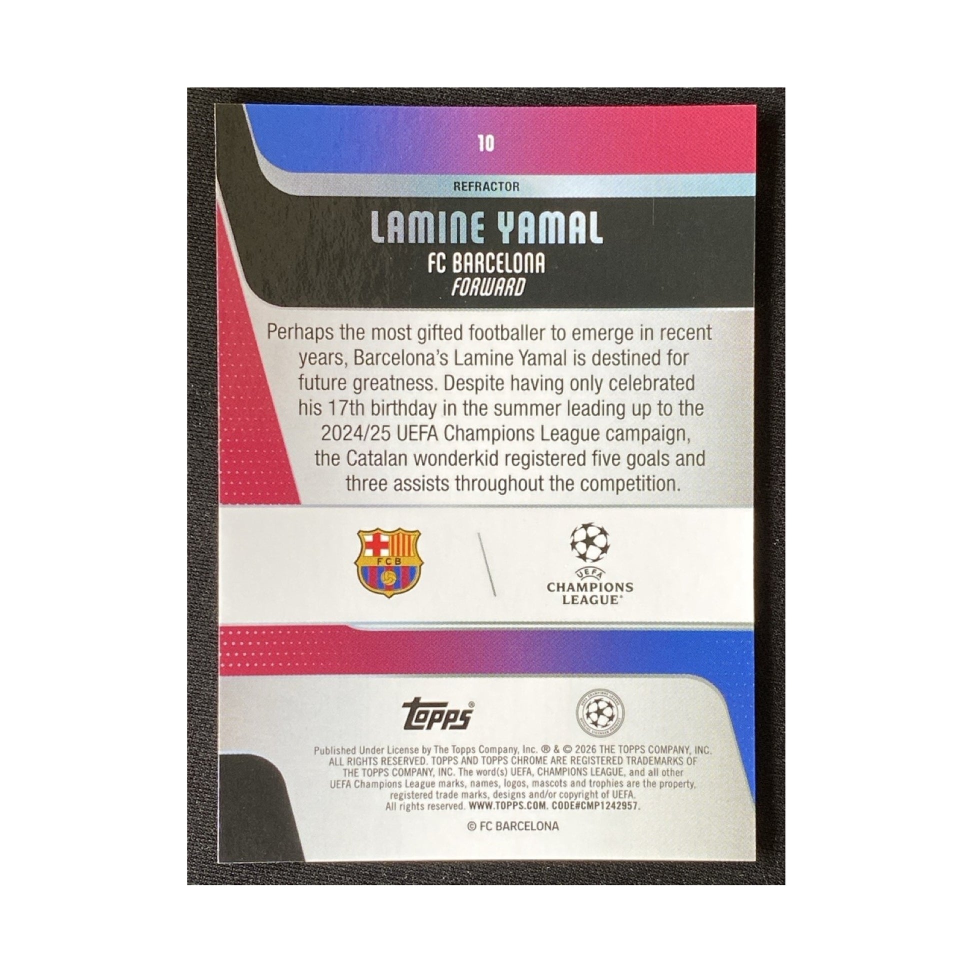 Lamine Yamal | Procards | PCS-228 | foto 2