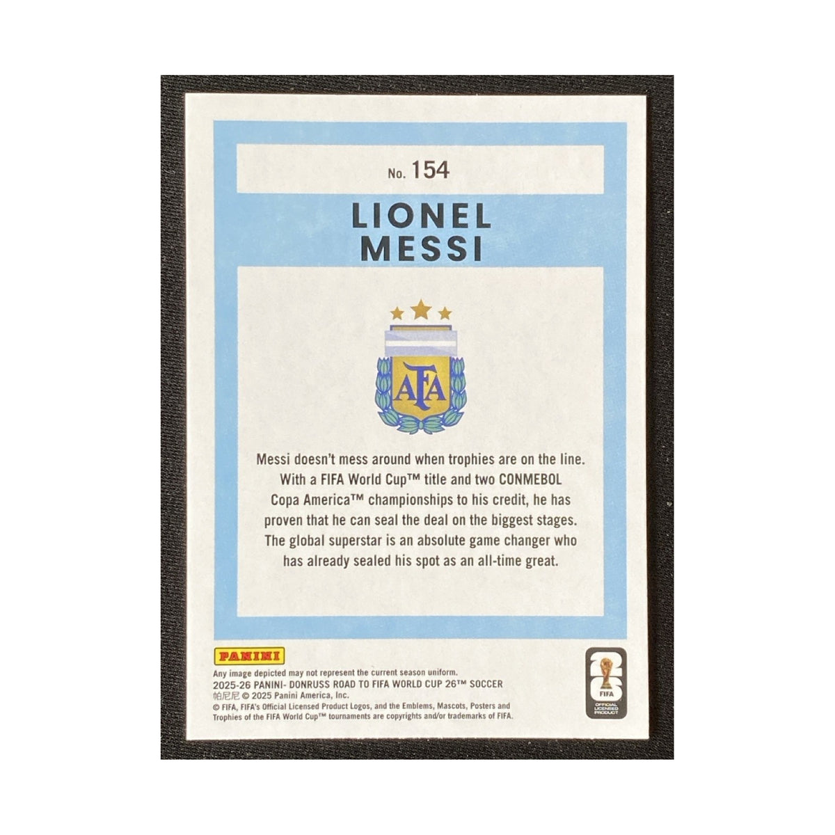 Lionel Messi | Procards | PCS-229 | foto 2