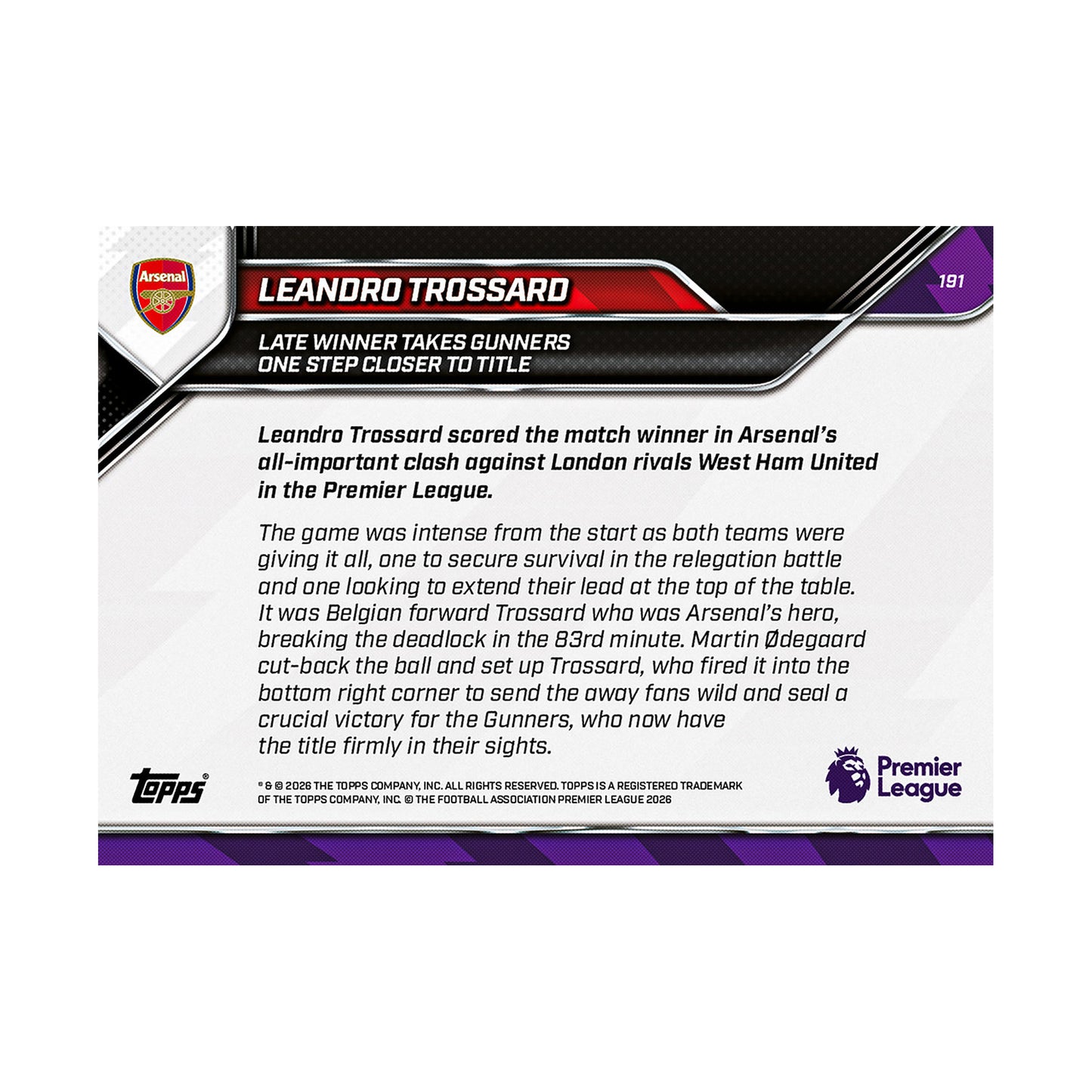 Leandro Trossard | Procards | PCS-304 | foto 7