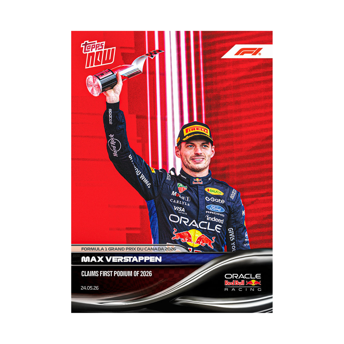 Max Verstappen | Procards | PCS-334 | foto 1