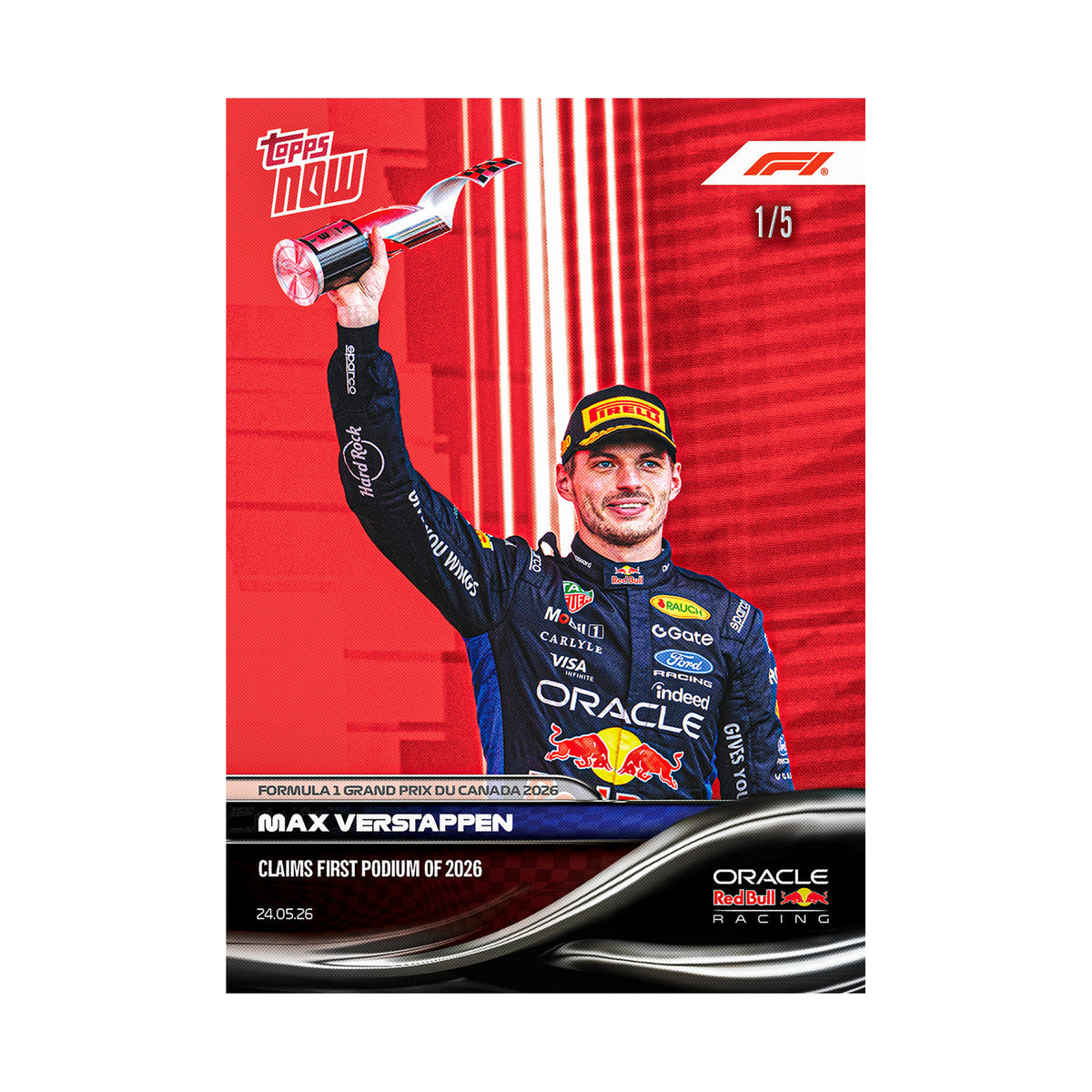 Max Verstappen | Procards | PCS-334 | foto 3