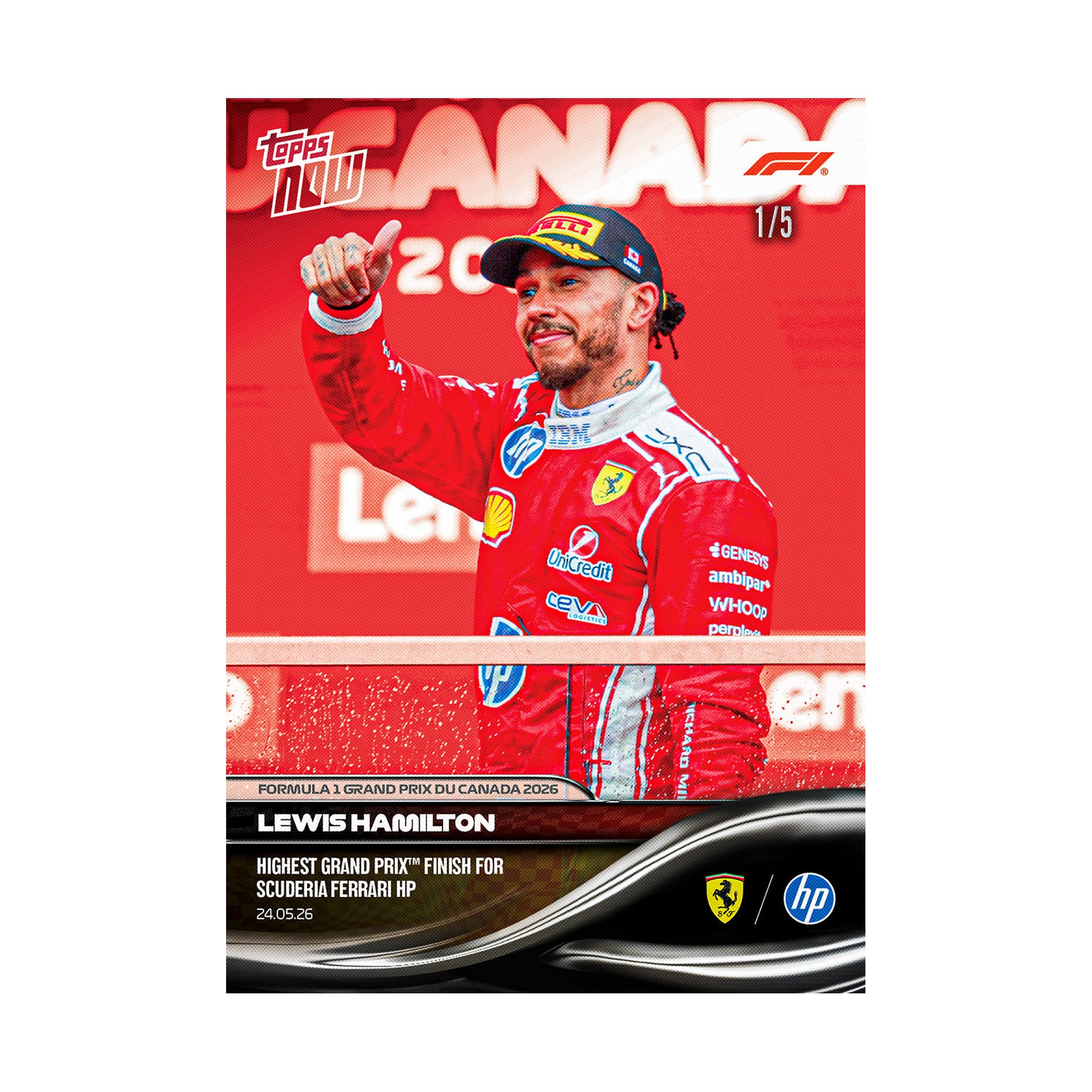 Lewis Hamilton | Procards | PCS-335 | foto 3