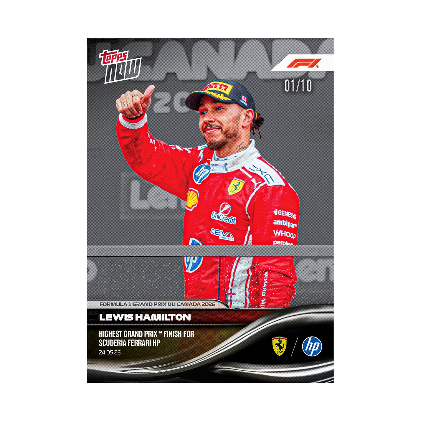 Lewis Hamilton | Procards | PCS-335 | foto 4