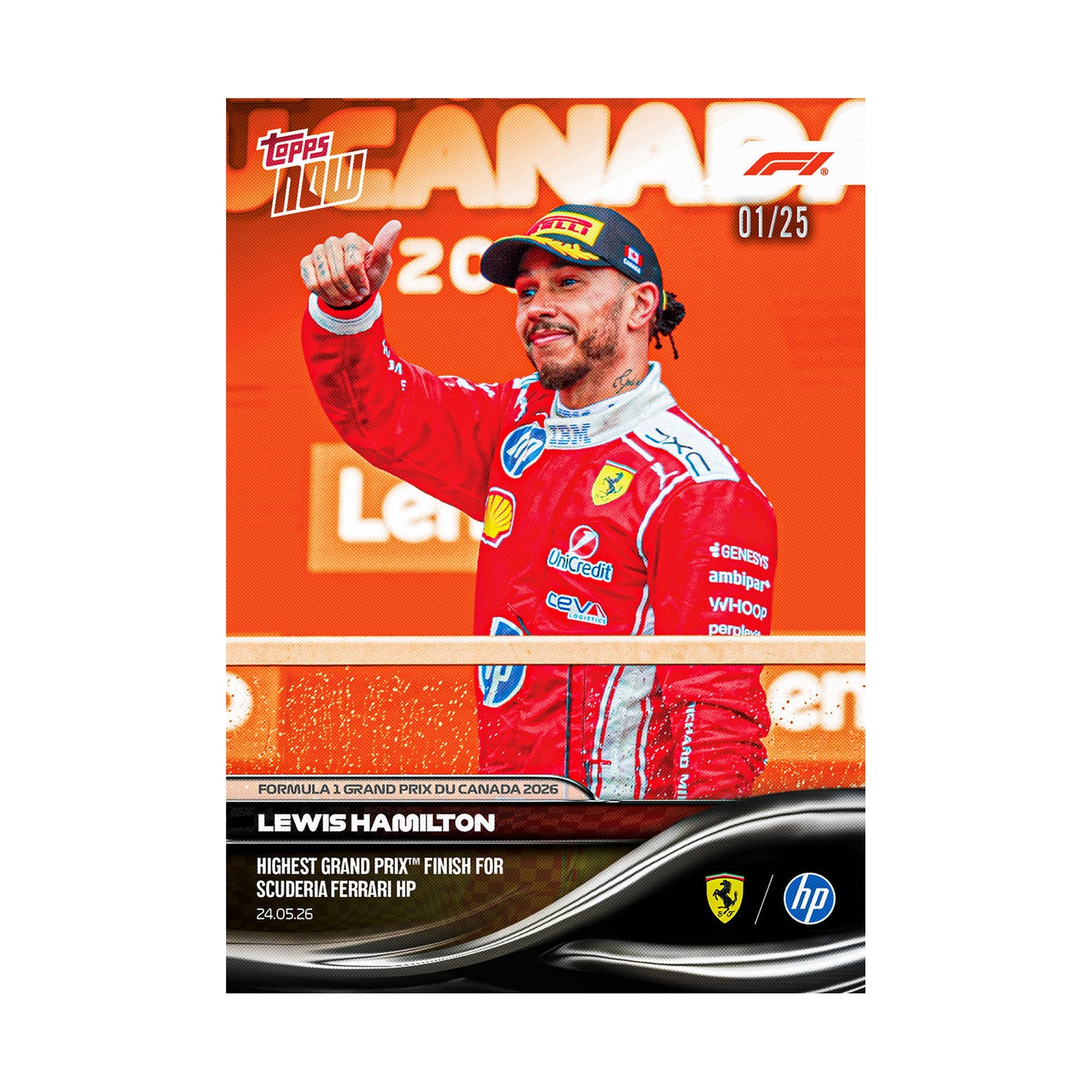 Lewis Hamilton | Procards | PCS-335 | foto 5