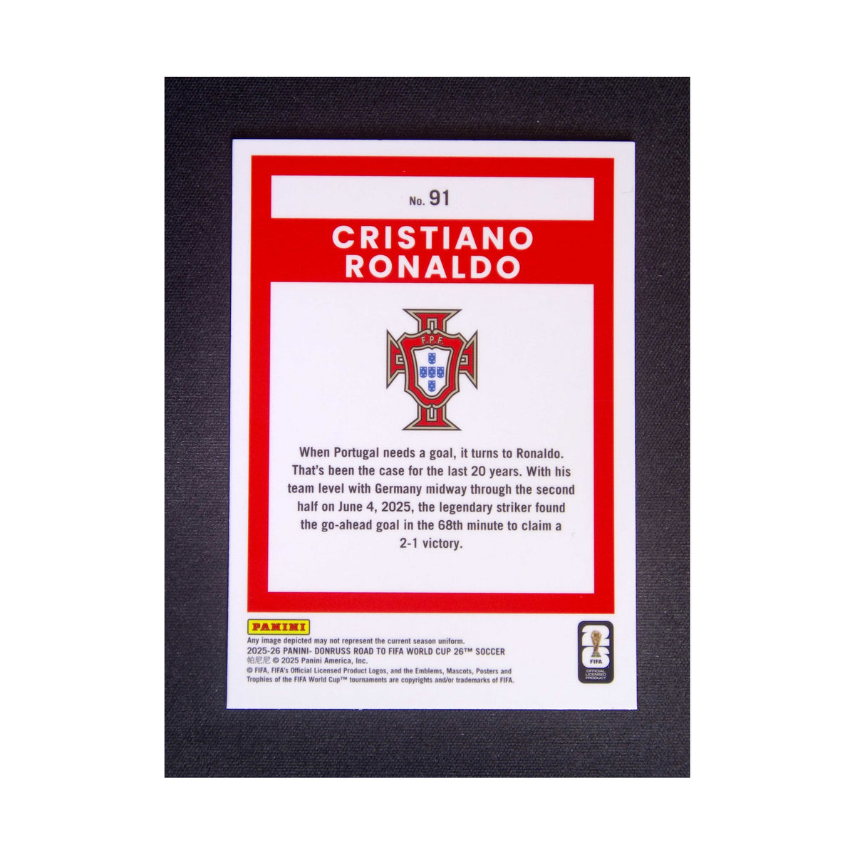 Cristiano Ronaldo | Procards | PCS-347 | foto 2