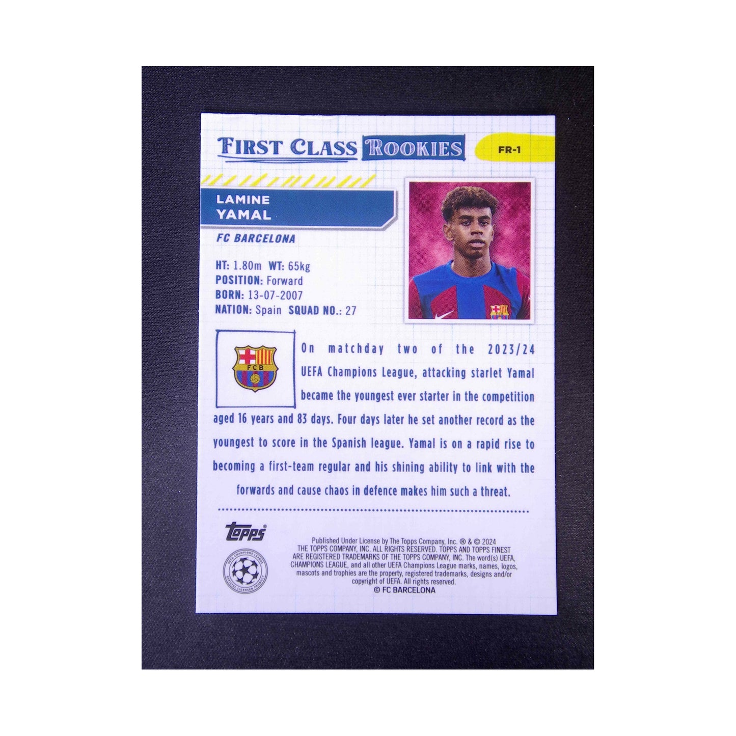 Lamine Yamal | Procards | PCS-352 | foto 2