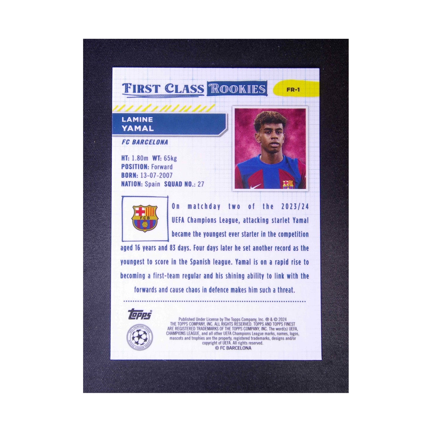 Lamine Yamal | Procards | PCS-354 | foto 2