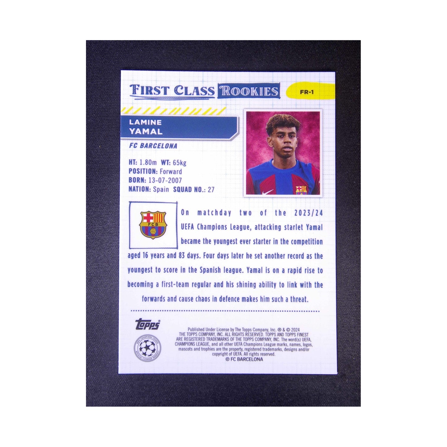 Lamine Yamal | Procards | PCS-355 | foto 2