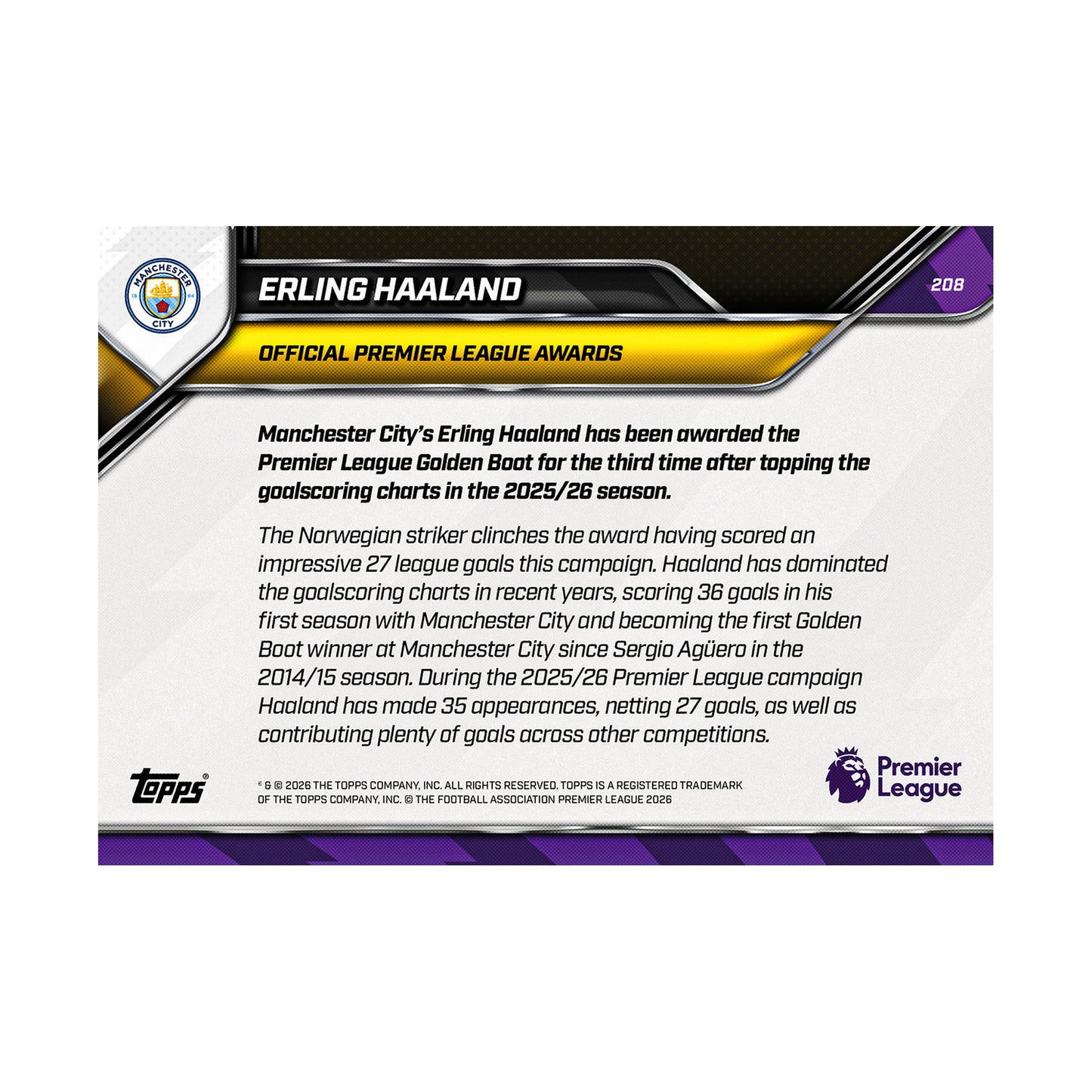 Erling Haaland | Procards | PCS-380 | foto 8