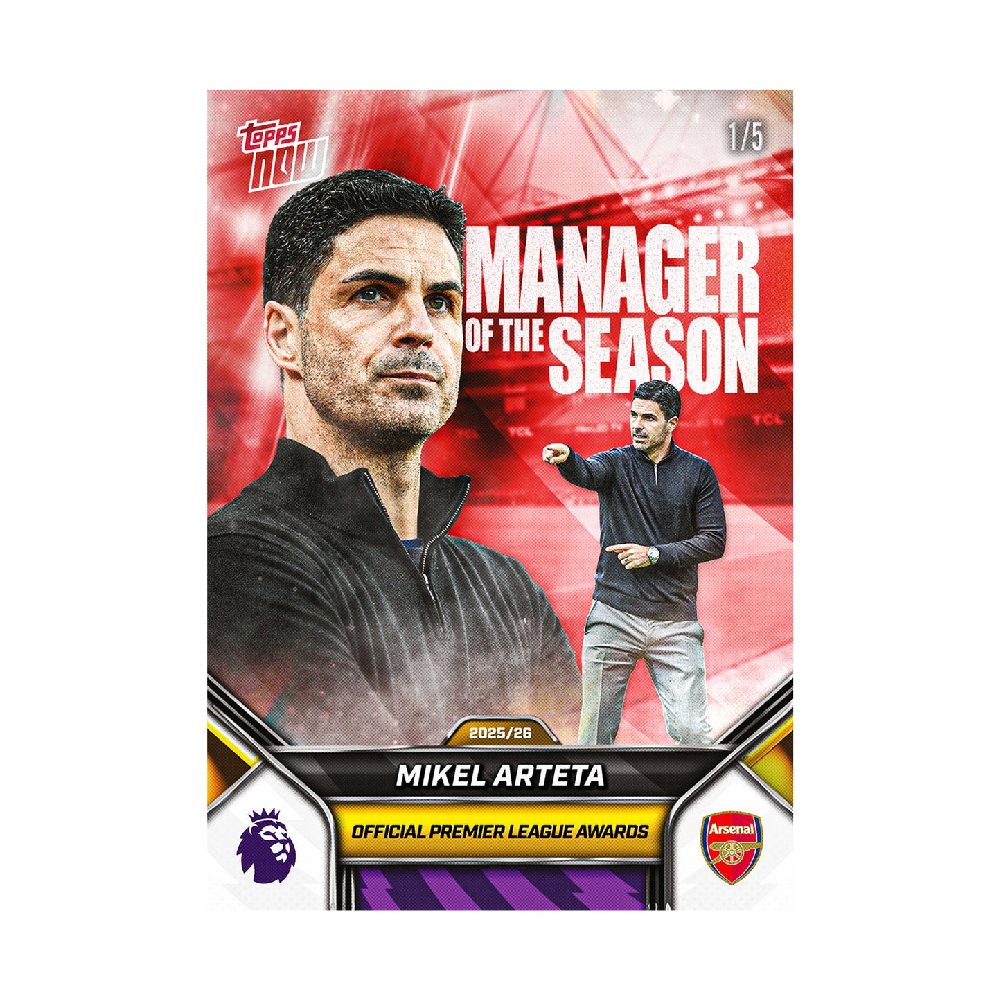 Mikel Arteta | Procards | PCS-382 | foto 4