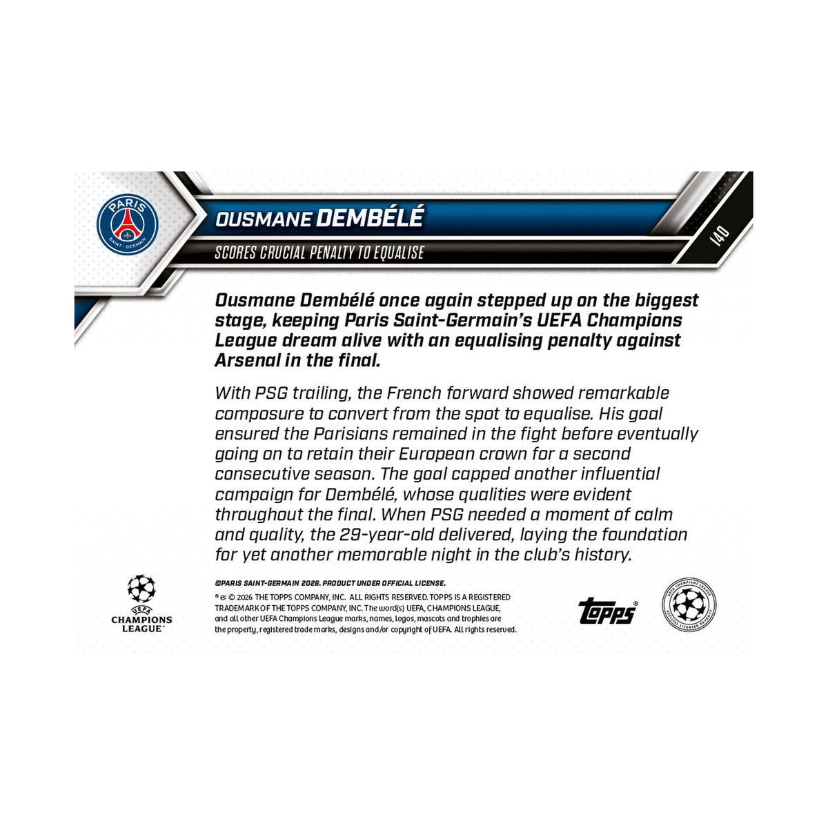 Ousmane Dembélé | Procards | PCS-384 | foto 9