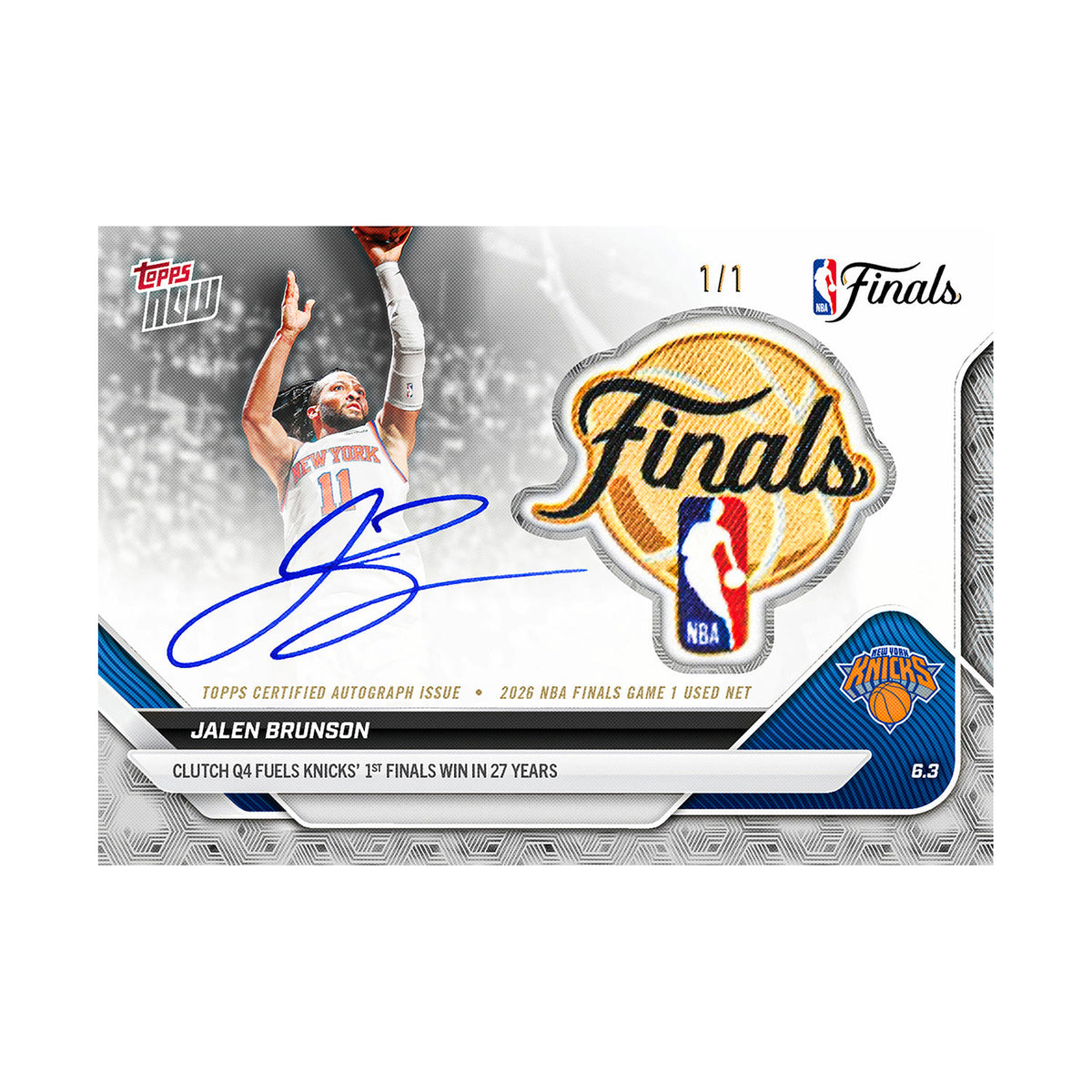 Jalen Brunson | Procards | PCS-388 | foto 2