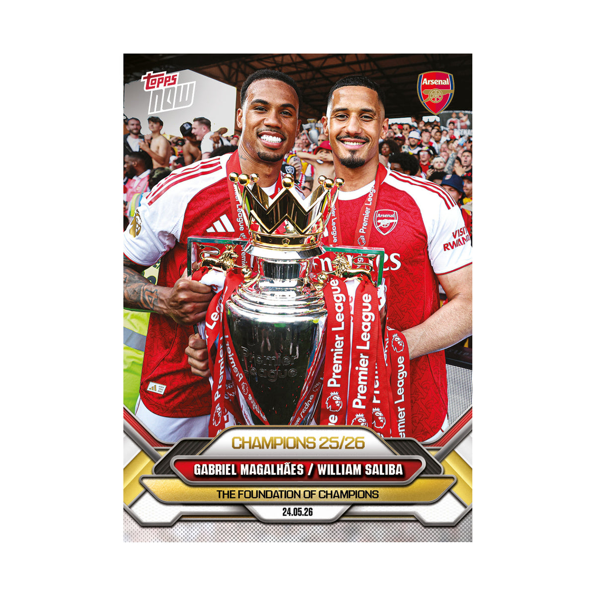Gabriel Magalhães + William Saliba | Procards | PCS-392 | foto 1