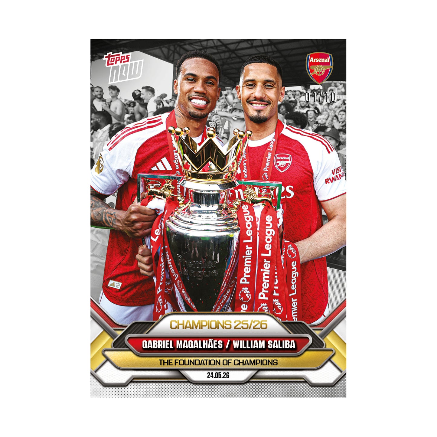Gabriel Magalhães + William Saliba | Procards | PCS-392 | foto 5