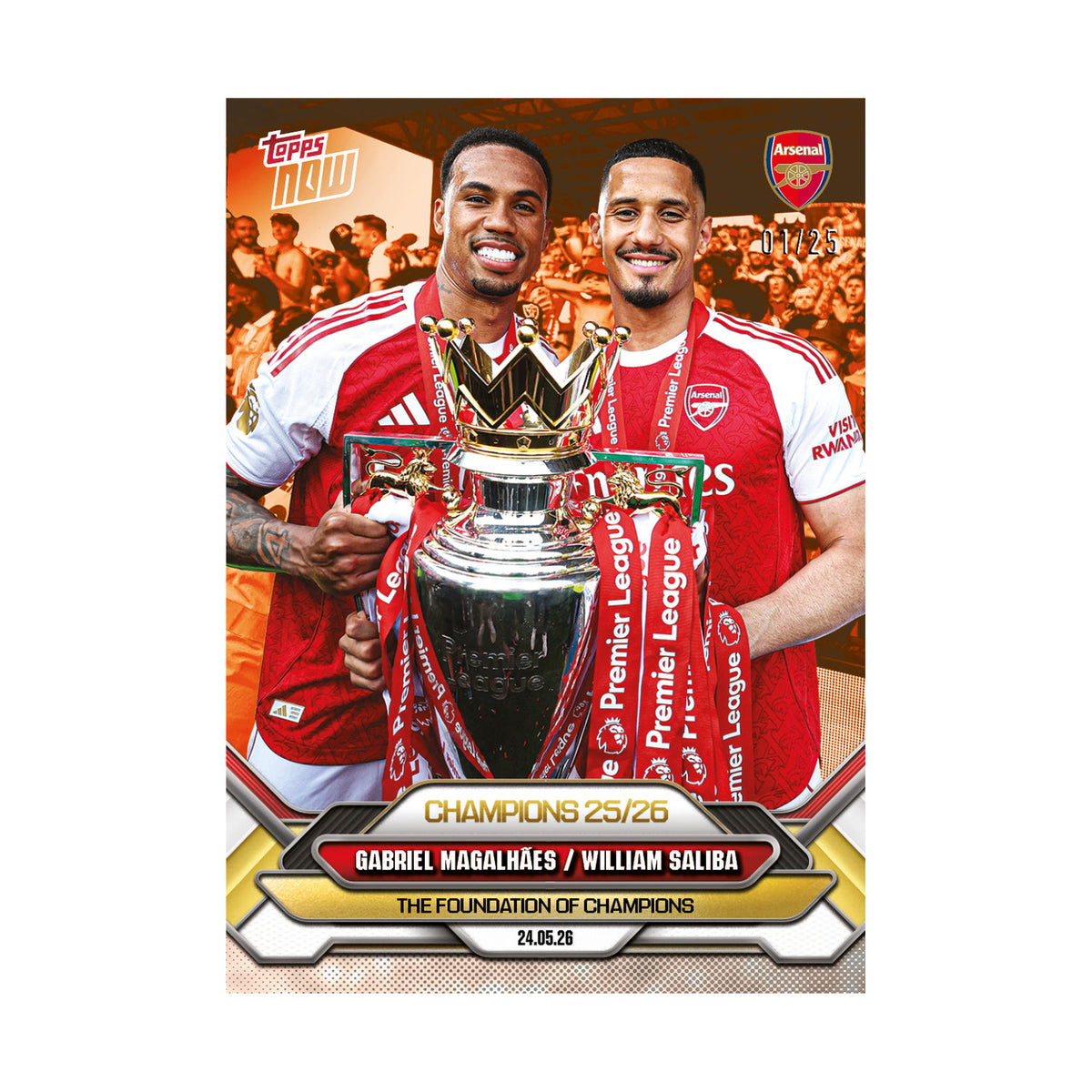 Gabriel Magalhães + William Saliba | Procards | PCS-392 | foto 6