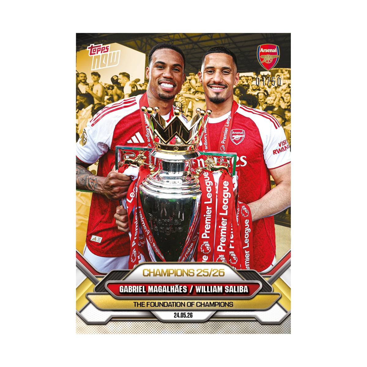 Gabriel Magalhães + William Saliba | Procards | PCS-392 | foto 7